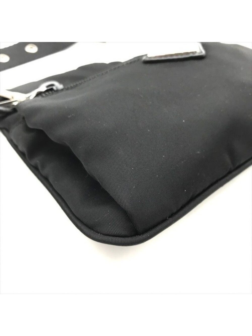 Prada Waist Pouch Nylon Tessuto Black - Picture 4 of 10
